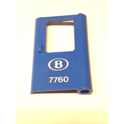 Door 1 x 4 x 5 Train Right, Thin Support at Bottom with Belgian Train Logo and '7760' Pattern (Sticker) - Set 7760 Door 1 x 4 x 5 Train Right, Thin Support at Bottom with Belgian Train Logo and '7760' Pattern (Sticker) - Set 7760
