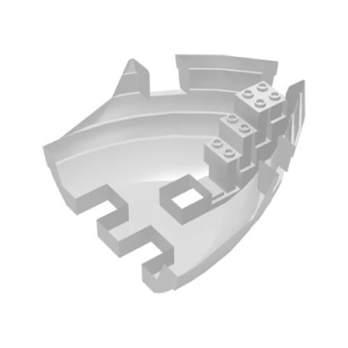 Деталь LEGO 6050 Boat, Hull Small Bow 12 x 12 x 5 1/3, Base