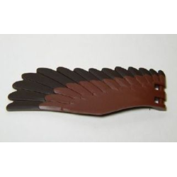 Eagle Wing - Right with Dark Brown Feathers Pattern Eagle Wing - Right with Dark Brown Feathers Pattern