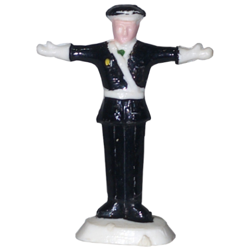 Деталь LEGO 271pb04 HO Scale, Accessory Policeman Both Hands Out