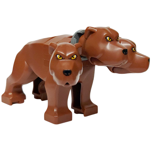 Деталь LEGO fluffy02 Dog, Harry Potter, Three-Headed, Neutral (Fluffy) - Brick Built