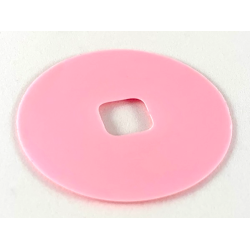 Clikits, Icon Accent Rubber Circle 3 7/8 x 3 7/8 Clikits, Icon Accent Rubber Circle 3 7/8 x 3 7/8