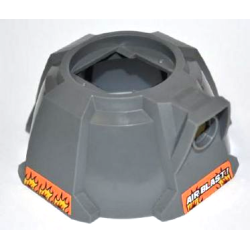 Air Blast Launcher Base (Racers) with Flames on Both Sides and White 'AIR BLAST!' Pattern (Stickers) - Set 7971 Air Blast Launcher Base (Racers) with Flames on Both Sides and White 'AIR BLAST!' Pattern (Stickers) - Set 7971