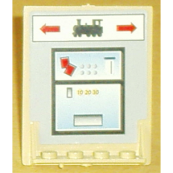 Door 2 x 5 x 5 Swivel, Bracket Base with Vending Machine Pattern (Sticker) - Set 4708 Door 2 x 5 x 5 Swivel, Bracket Base with Vending Machine Pattern (Sticker) - Set 4708