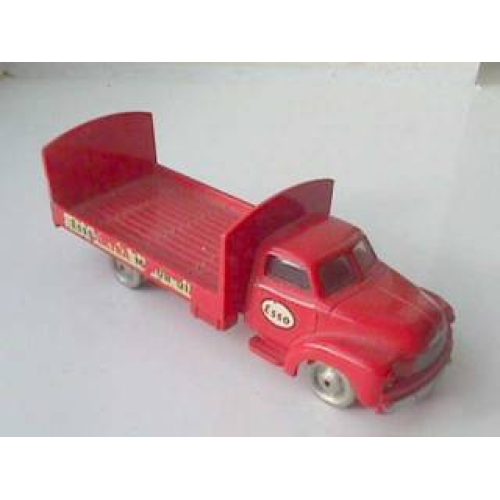 Деталь LEGO 251pb01 HO Scale, Bedford ESSO Barrel Truck (Indicators on front)