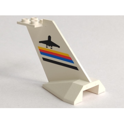 Tail Wedge with Airport Classic Pattern Tail Wedge with Airport Classic Pattern