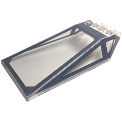 Windscreen 12 x 6 x 2 with Locking Dual 2 Fingers Hinge with SW T-65 X-wing Starfighter Pattern