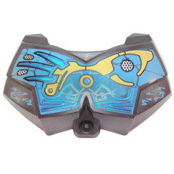 Large Figure Chest Armor Small with Dark Azure and Yellow Pattern (Gali) Large Figure Chest Armor Small with Dark Azure and Yellow Pattern (Gali)