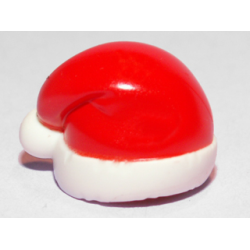 Minifigure, Headgear Cap, Santa with Red Top Pattern (Undetermined Type) Minifigure, Headgear Cap, Santa with Red Top Pattern (Undetermined Type)