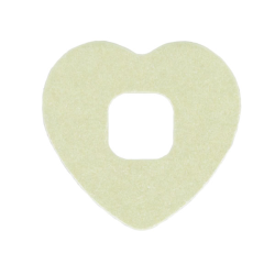 Clikits, Icon Accent Foam Paper Heart 2 5/8 x 2 5/8 with Pearlescent Surface Clikits, Icon Accent Foam Paper Heart 2 5/8 x 2 5/8 with Pearlescent Surface