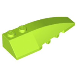 Wedge 6 x 2 Right - Lime