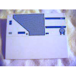 Slope 10 6 x 8 with SW UCS X-wing Pattern Left (Sticker) - Set 7191