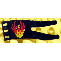 Duplo Flag Wavy 2 x 5 with Phoenix Pattern Duplo Flag Wavy 2 x 5 with Phoenix Pattern