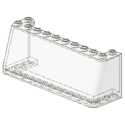 Windscreen 3 x 10 x 3 - Trans-Clear
