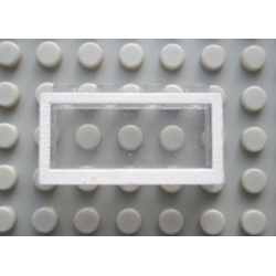 Modulex, Window 1 x 4 x 2 with White Border Pattern