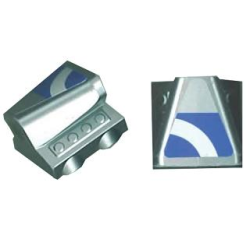 Vehicle, Air Scoop Engine Top 2 x 2 with Blue and White Swirl Pattern (Sticker) - Set 8662 Vehicle, Air Scoop Engine Top 2 x 2 with Blue and White Swirl Pattern (Sticker) - Set 8662
