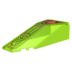 Windscreen 10 x 4 x 2 1/3 Canopy with UFO Pattern Windscreen 10 x 4 x 2 1/3 Canopy with UFO Pattern