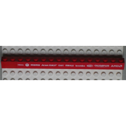 Brick 1 x 16 with White 'Beta', 'NGK', 'MOMO', 'ACER', 'SKF', 'MAHLE', 'brembo', 'MAGNETI MARELLI', 'OLYMPUS' and 'AMD' Pattern (Sticker) - Set 8654