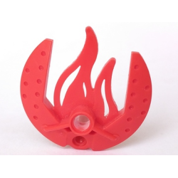 Bionicle Weapon 5 x 5 Shield with Flames Bionicle Weapon 5 x 5 Shield with Flames