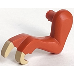 Dinosaur Leg Small (Front) Tyrannosaurus rex with Pin with Tan Claws Pattern - Left Dinosaur Leg Small (Front) Tyrannosaurus rex with Pin with Tan Claws Pattern - Left