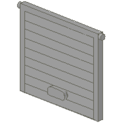 Garage 4 x 8 x 3 Door - HO Garage 4 x 8 x 3 Door - HO