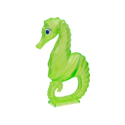 Seahorse with Black, Blue and White Eyes Pattern