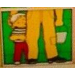 Duplo, Tile 2 x 2 x 1 with Stable Mosaic Picture 16 Pattern Duplo, Tile 2 x 2 x 1 with Stable Mosaic Picture 16 Pattern