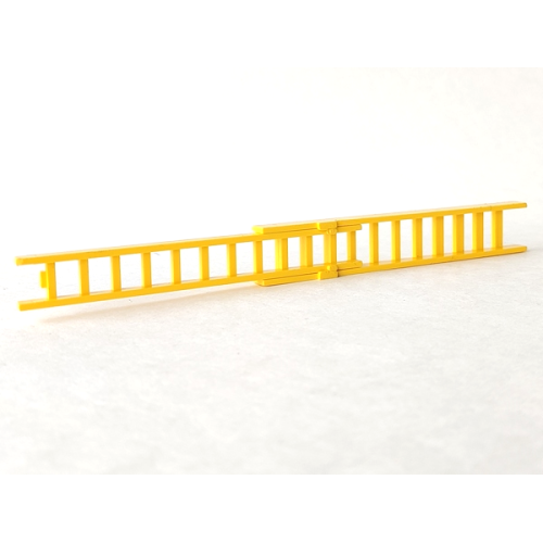 Деталь LEGO bb0018c01 Ladder 9.6cm (collapsed) 2-Piece (bb0018a / bb0018b) - Yellow