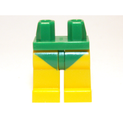 Hips and Yellow Legs with Green Leotard / Swimsuit Bottom Pattern