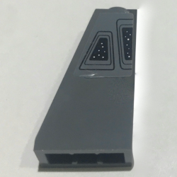 Slope 75 2 x 1 x 3 - Hollow Stud with Starry Window Model Left Side Pattern (Sticker) - Set 10221 Slope 75 2 x 1 x 3 - Hollow Stud with Starry Window Model Left Side Pattern (Sticker) - Set 10221