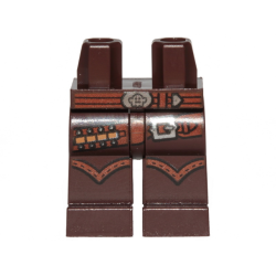 Hips and Legs with Reddish Brown Belt with Silver Bullets and Buckle Pattern Hips and Legs with Reddish Brown Belt with Silver Bullets and Buckle Pattern