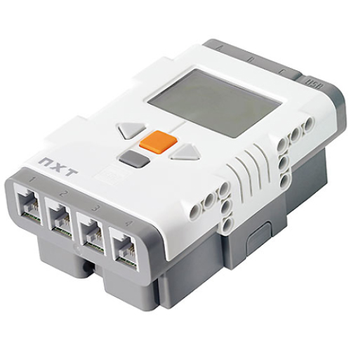 Деталь LEGO 53788 Mindstorms NXT - Complete Brick with Dark Bluish Gray Base