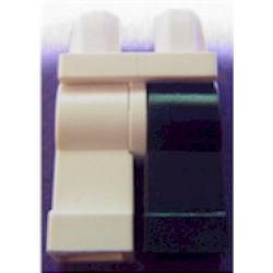 Hips and 1 Black Left Leg, 1 White Right Leg (Two-Face Alternate)