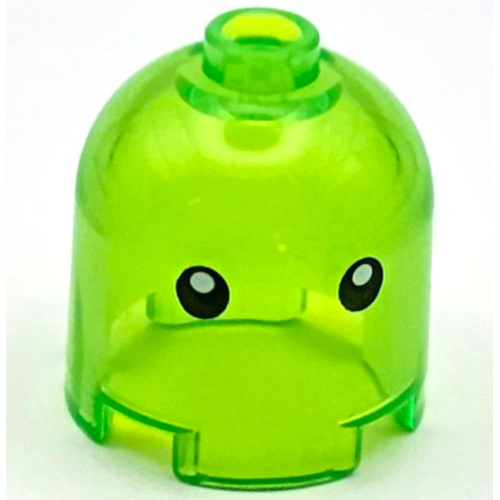 Деталь LEGO 30151pb05 Brick, Round 2 x 2 x 1 2/3 Dome Top with Black Eyes Pattern (Z-Blob)