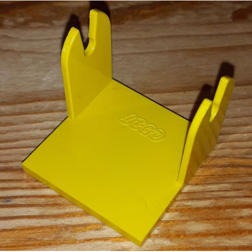 Деталь LEGO 631 Conveyor Belt Inclined Base - Yellow