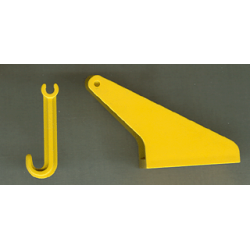 Hook Fabuland Tow (3997 / fabhook) - Yellow
