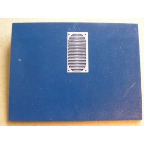 Деталь LEGO 4515pb031 Slope 10 6 x 8 with Black Air Vent Pattern (Sticker) - Set 8635