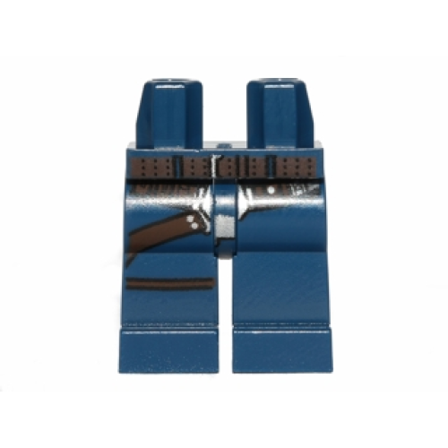 Деталь LEGO 970c00pb0288 Hips and Legs with SW Gunbelt, Belt on Hips Pattern (Han Solo)