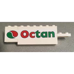 Stickered Assembly 10 x 1 x 2 1/3 with Octan Logo Pattern Model Right Side (Sticker) - Set 6335 - 2 Bricks 1 x 6, 1 Hinge Plate 1 x 4 Swivel, 1 Panel 1 x 2 x 2, 1 Plate 1 x 1, 3 Plates, Modified 1 x 1 with Clip (Vertical Grip) Stickered Assembly 10 x 1 x 2 1/3 with Octan Logo Pattern Model Right Side (Sticker) - Set 6335 - 2 Bricks 1 x 6, 1 Hinge Plate 1 x 4 Swivel, 1 Panel 1 x 2 x 2, 1 Plate 1 x 1, 3 Plates, Modified 1 x 1 with Clip (Vertical Grip)