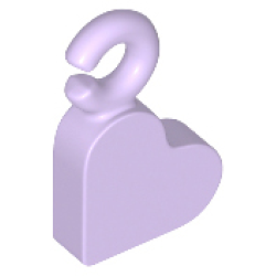 Charm, Heart - Lavender