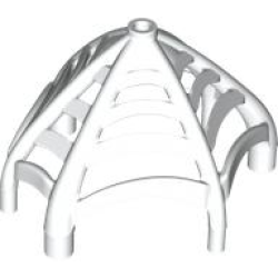 Spider Web Conical with Bar Ends and Bar Holders - Flexible Rubber