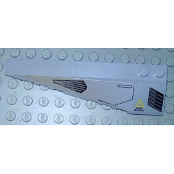 Wedge 10 x 3 Left with Jet Intake and Exhaust Ports Pattern (Sticker) - Set 8630 Wedge 10 x 3 Left with Jet Intake and Exhaust Ports Pattern (Sticker) - Set 8630