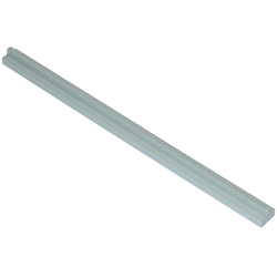 Train, Track Rail Straight 16L (no slots, no tapered ends) - Light Gray Train, Track Rail Straight 16L (no slots, no tapered ends) - Light Gray