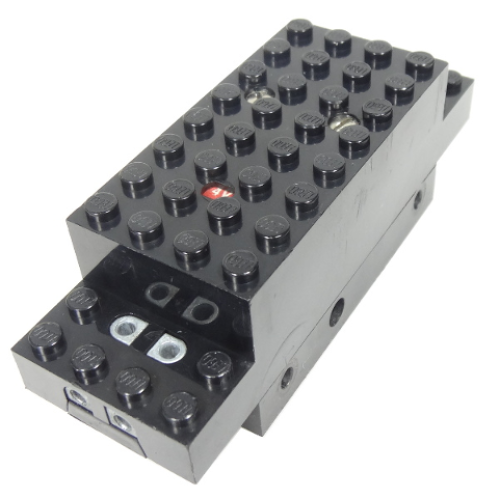 Деталь LEGO x469b Electric, Motor 4.5V Type C 12 x 4 x 3 1/3 (Train)