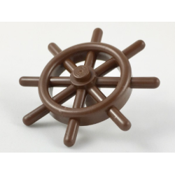 Boat, Ship's Wheel - Brown Boat, Ship's Wheel - Brown