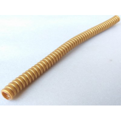 Hose, Ribbed 7mm D. 16L / 12.8cm - Pearl Gold
