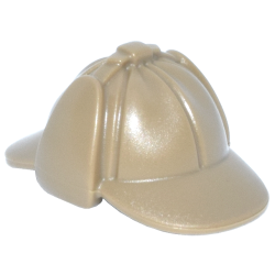 Minifigure, Headgear Hat, Deerstalker Minifigure, Headgear Hat, Deerstalker