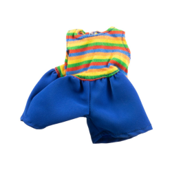 Duplo, Doll Cloth Pants Plain with Rainbow Top
