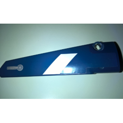 Technic, Panel Fairing # 6 Long Smooth, Side B with White Stripe and Door Handle Pattern (Sticker) - Set 41999 Technic, Panel Fairing # 6 Long Smooth, Side B with White Stripe and Door Handle Pattern (Sticker) - Set 41999