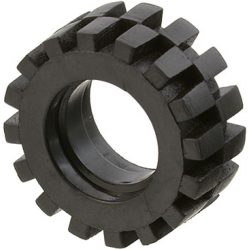 Tire 15mm D. x 6mm Offset Tread Small Tire 15mm D. x 6mm Offset Tread Small